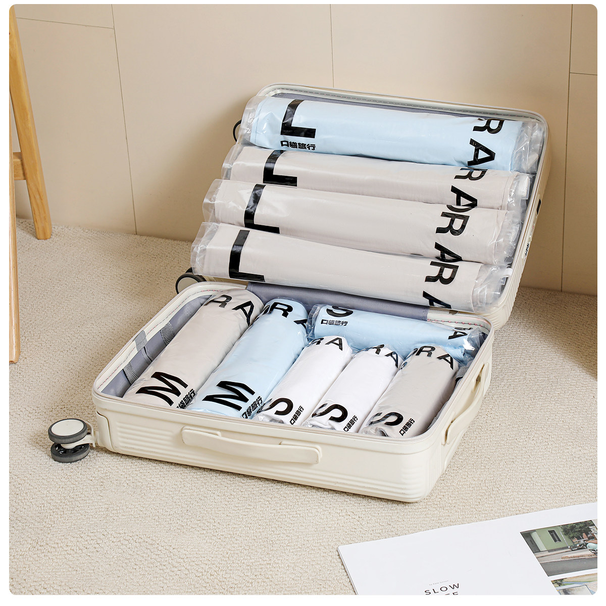 Pump-Free Travel Compression Bag Set detail image 14