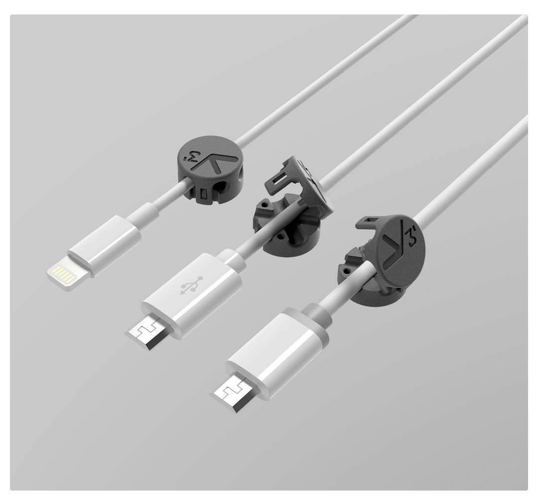 Magnetic Cable Organizer Clips detail image 5