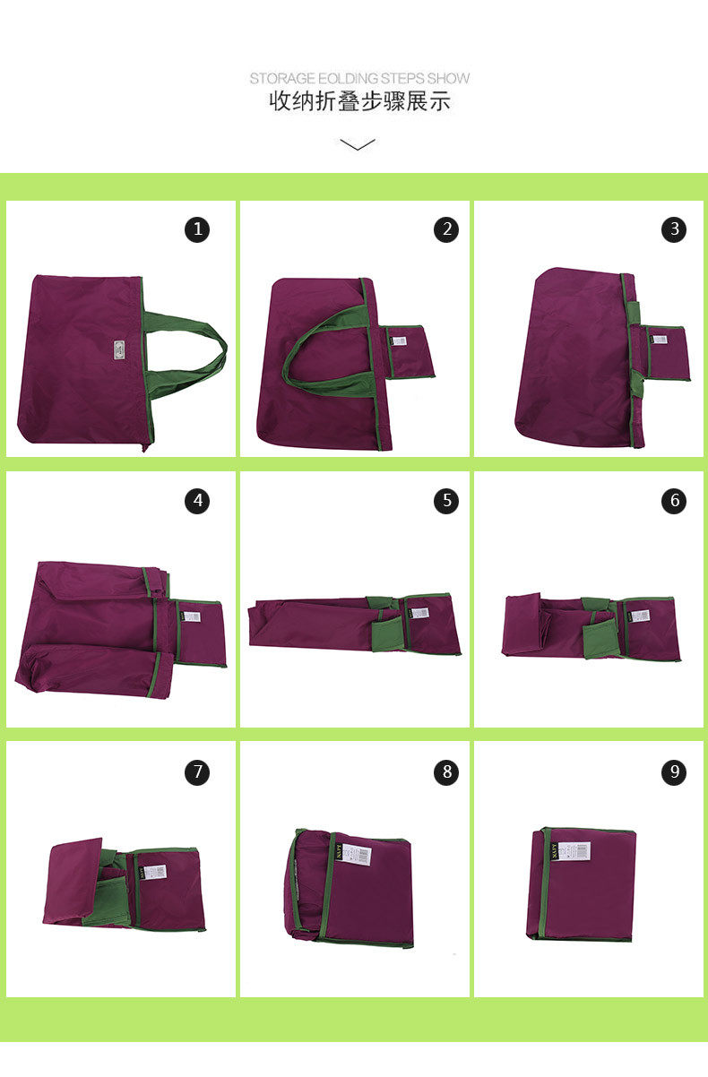 Foldable Reusable Shopping Bag detail image 12