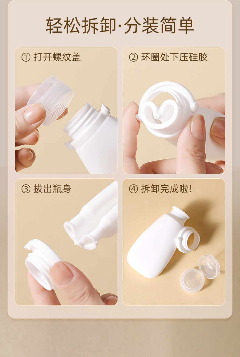 Leakproof Silicone Travel Bottles detail image 17