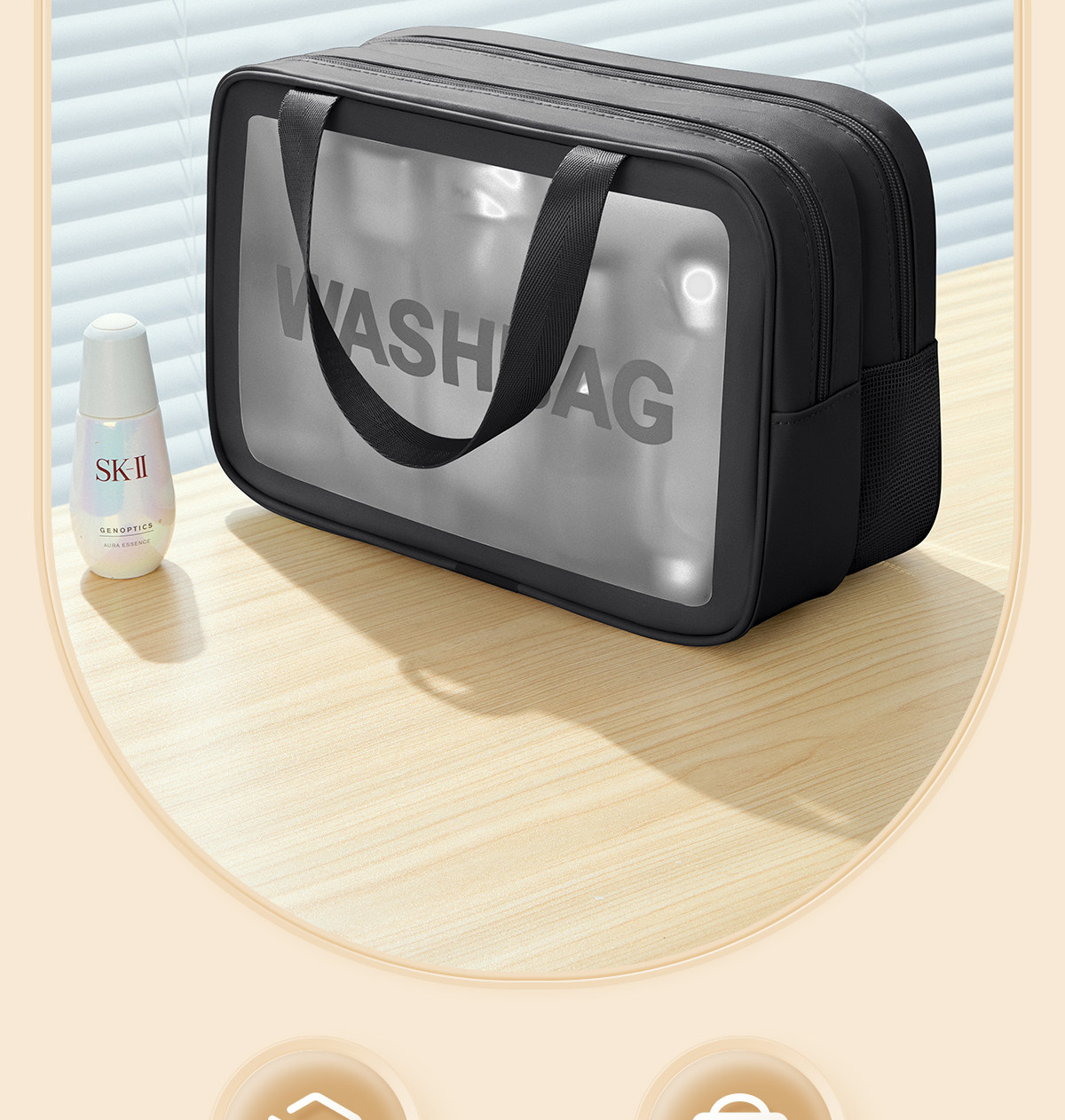 impermeabile da viaggio Toiletry Bag detail image 1