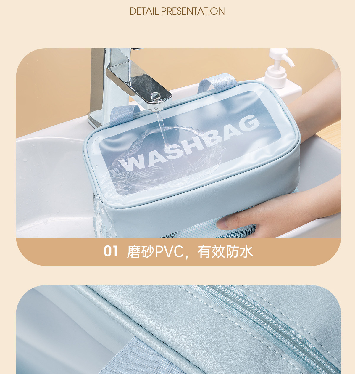 impermeabile da viaggio Toiletry Bag detail image 16