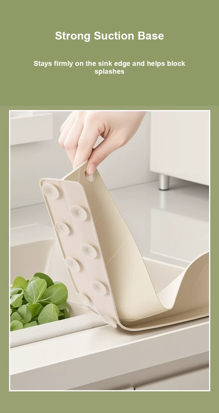 Extendable Silicone Sink Splash Guard detail image 4