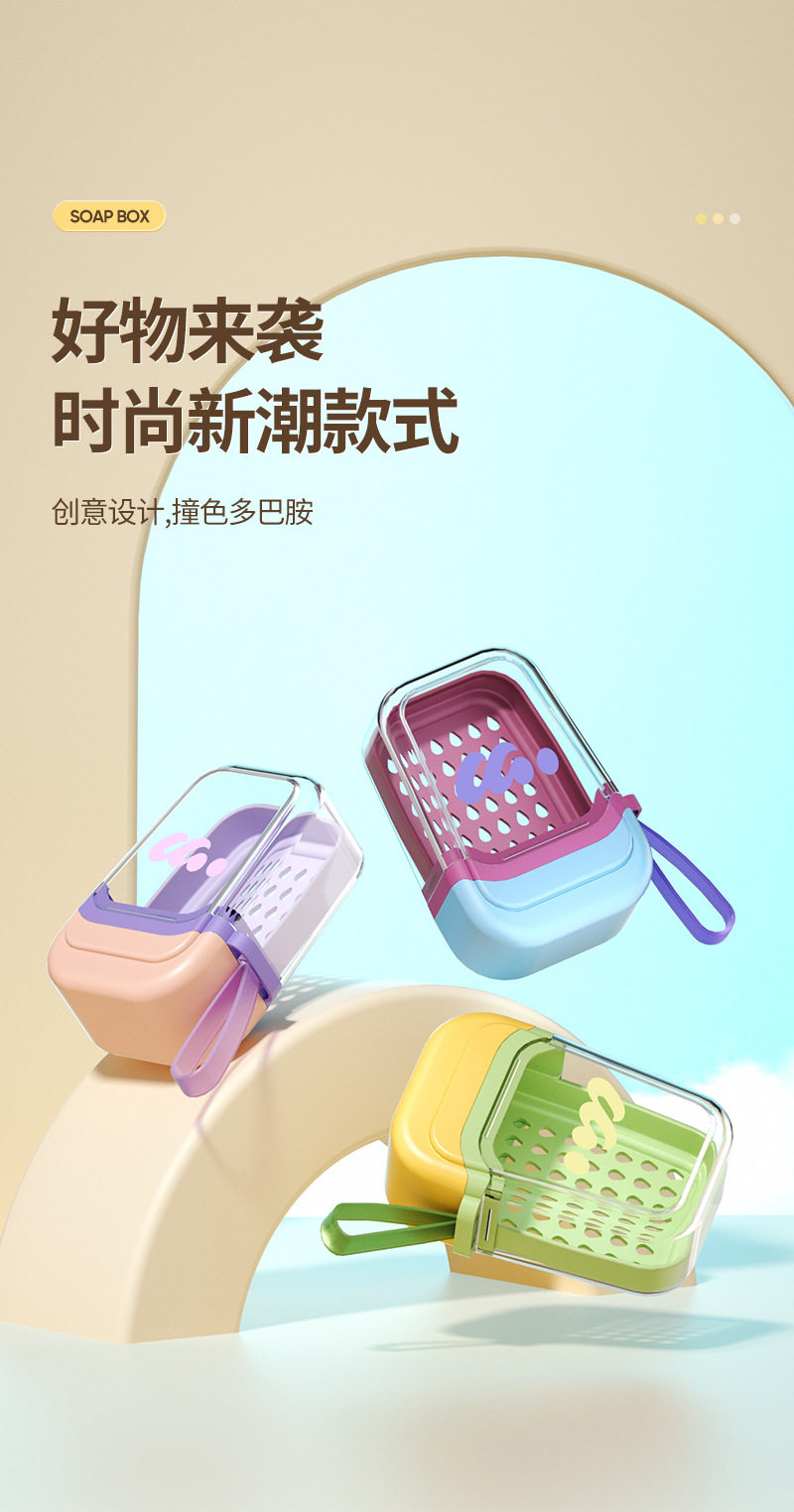 Portable Travel Soap Case detail image 1