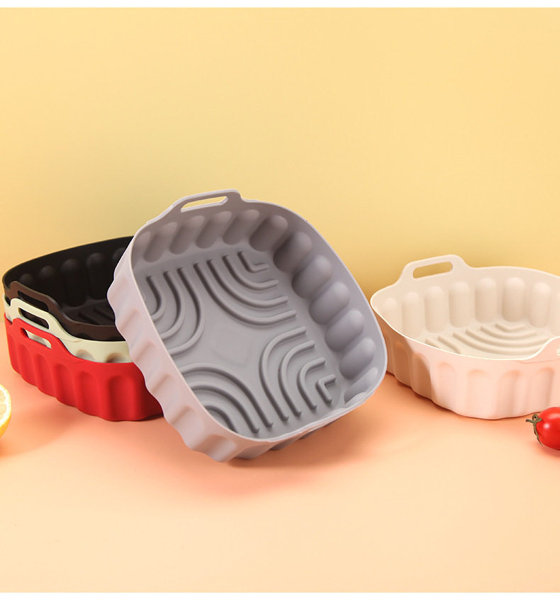 Reusable Silicone Air Fryer Tray detail image 10