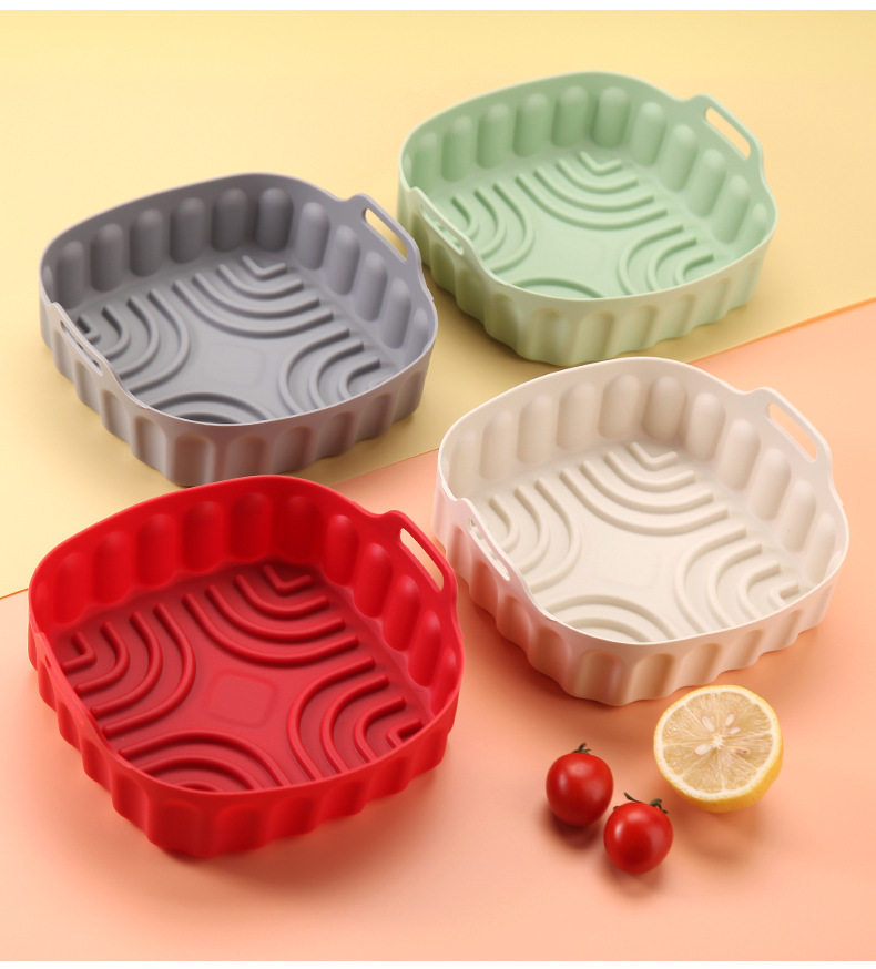 Reusable Silicone Air Fryer Tray detail image 11