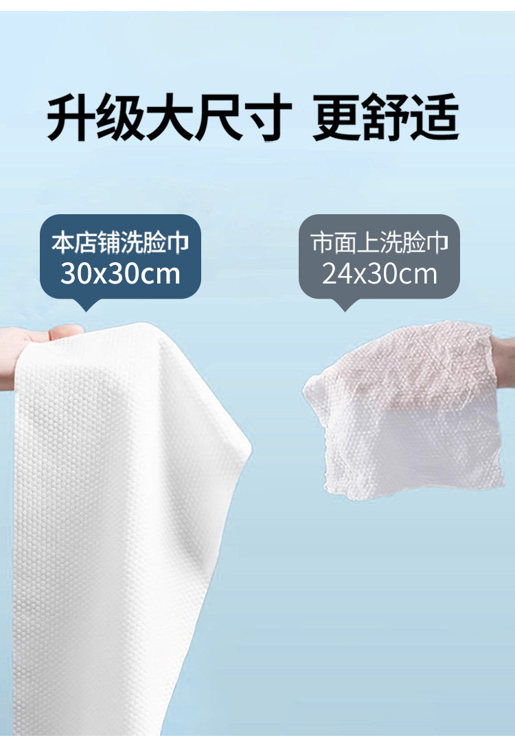 Compressed Travel Face Towels detail image 3