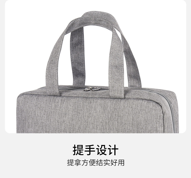 旅行多功能大容量化妆收纳包 干湿分离便携式挂钩出差防水洗漱包 detail image 17