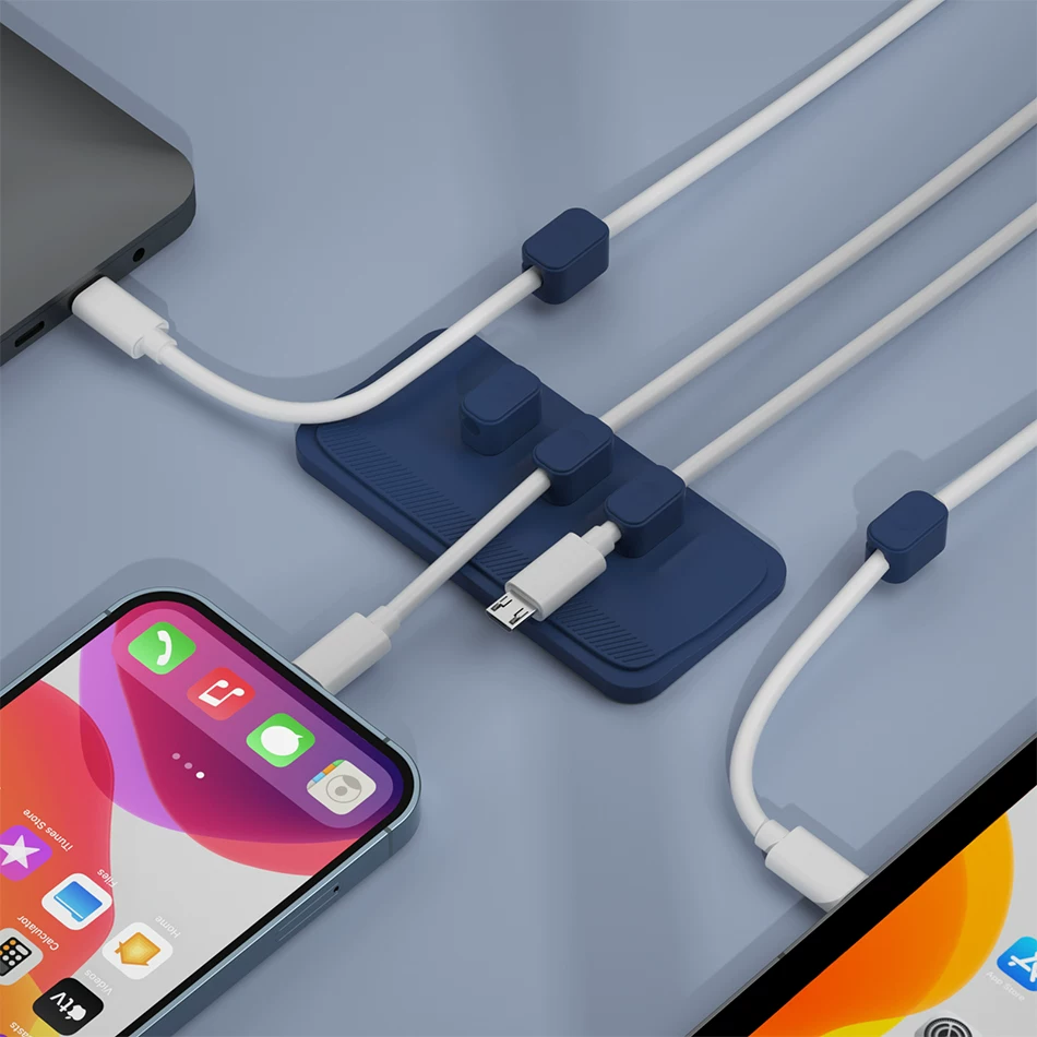Magnetic Cable Organizer Clips detail image 2
